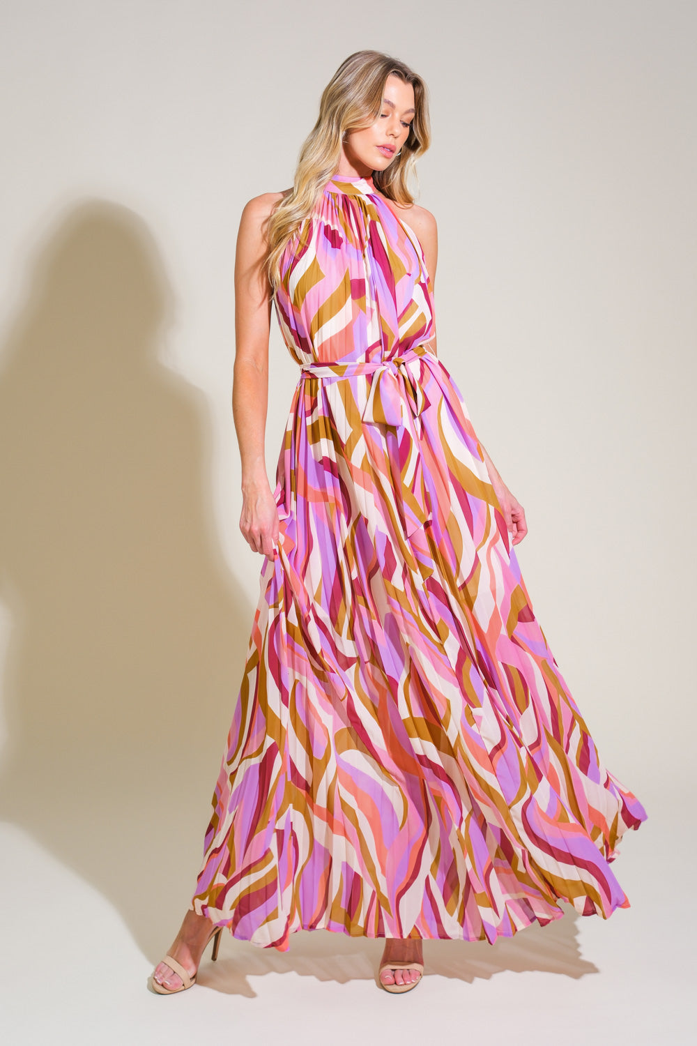 AS TIME GOES BY WOVEN MAXI DRESS - Concordia Style Boutique
