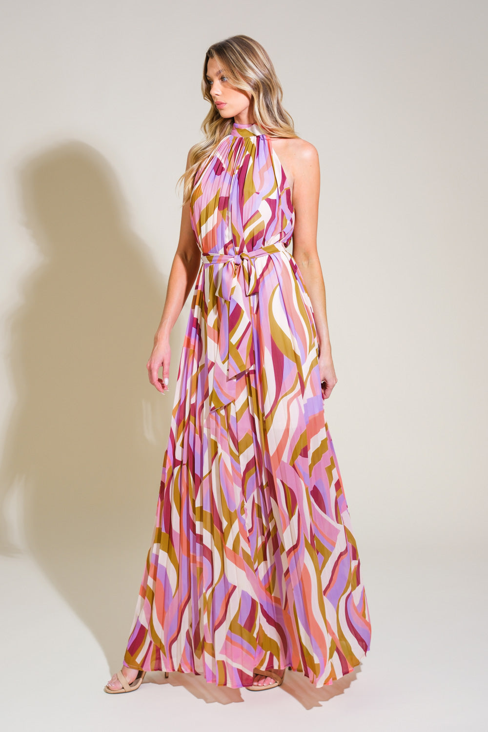 AS TIME GOES BY WOVEN MAXI DRESS - Concordia Style Boutique