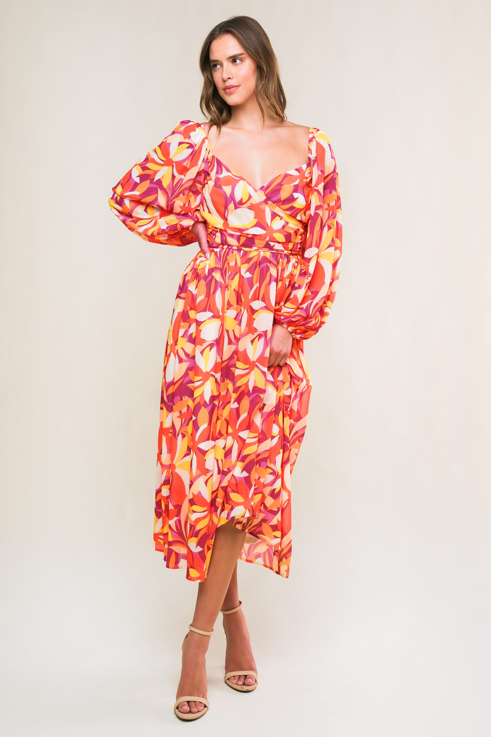 AMAZING EVENING WOVEN MIDI DRESS - Concordia Style Boutique