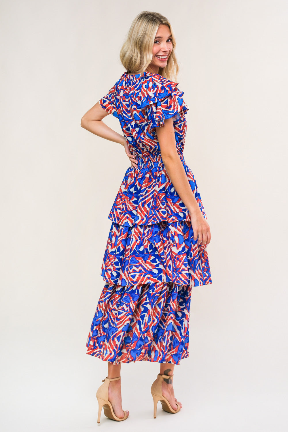 BACK TO FUN WOVEN MIDI DRESS - Concordia Style Boutique