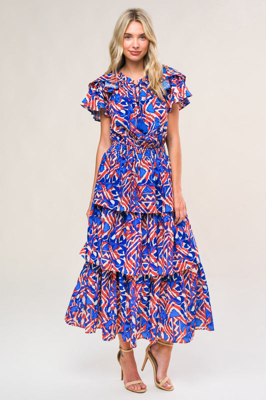 BACK TO FUN WOVEN MIDI DRESS - Concordia Style Boutique