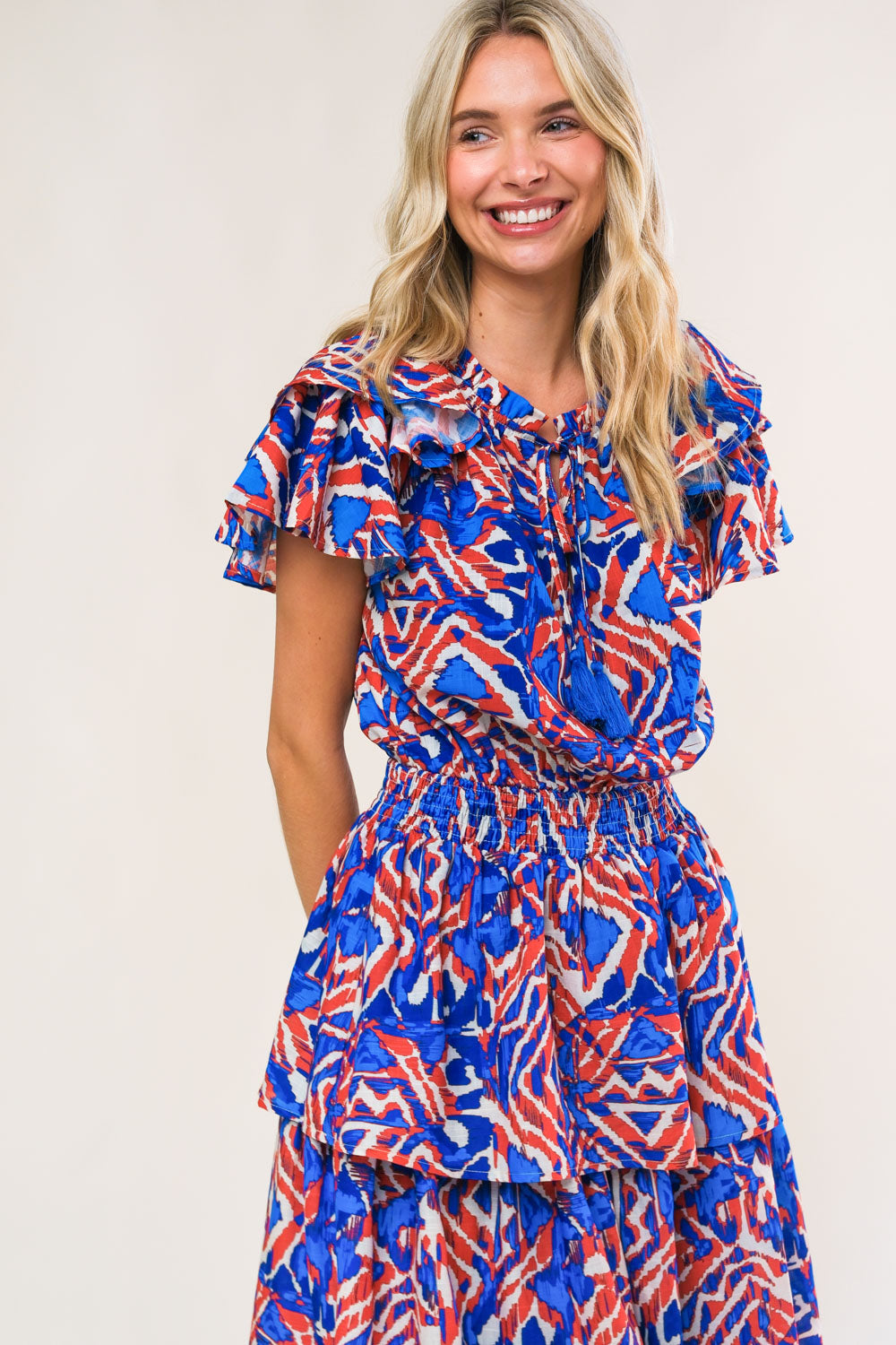 BACK TO FUN WOVEN MIDI DRESS - Concordia Style Boutique