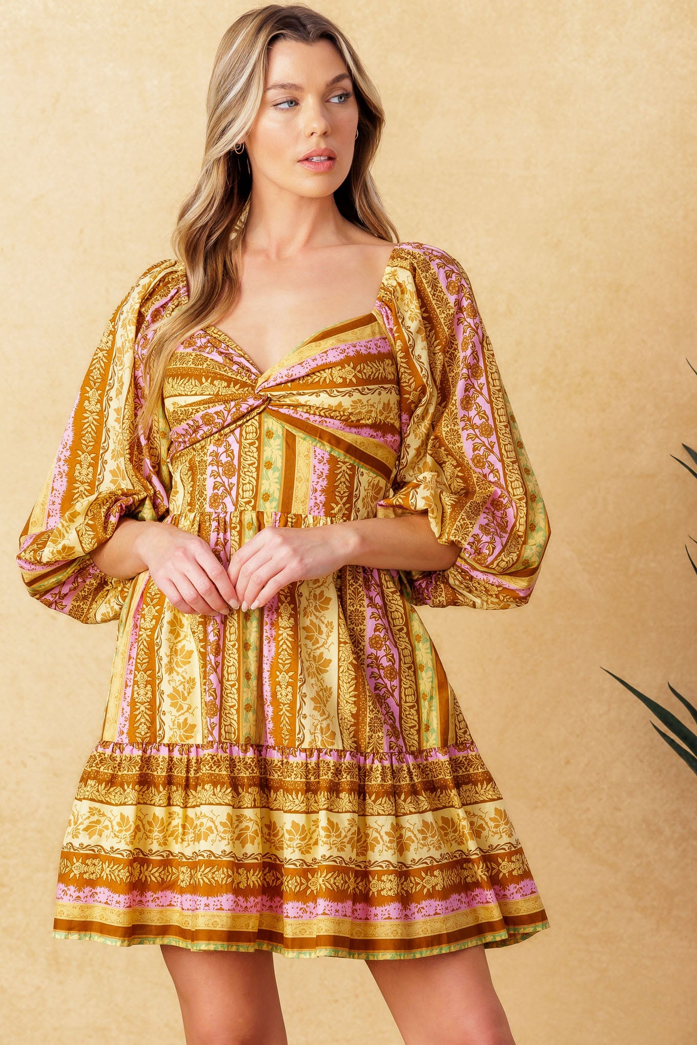 ALL MY PRIDE WOVEN MINI DRESS - Concordia Style Boutique