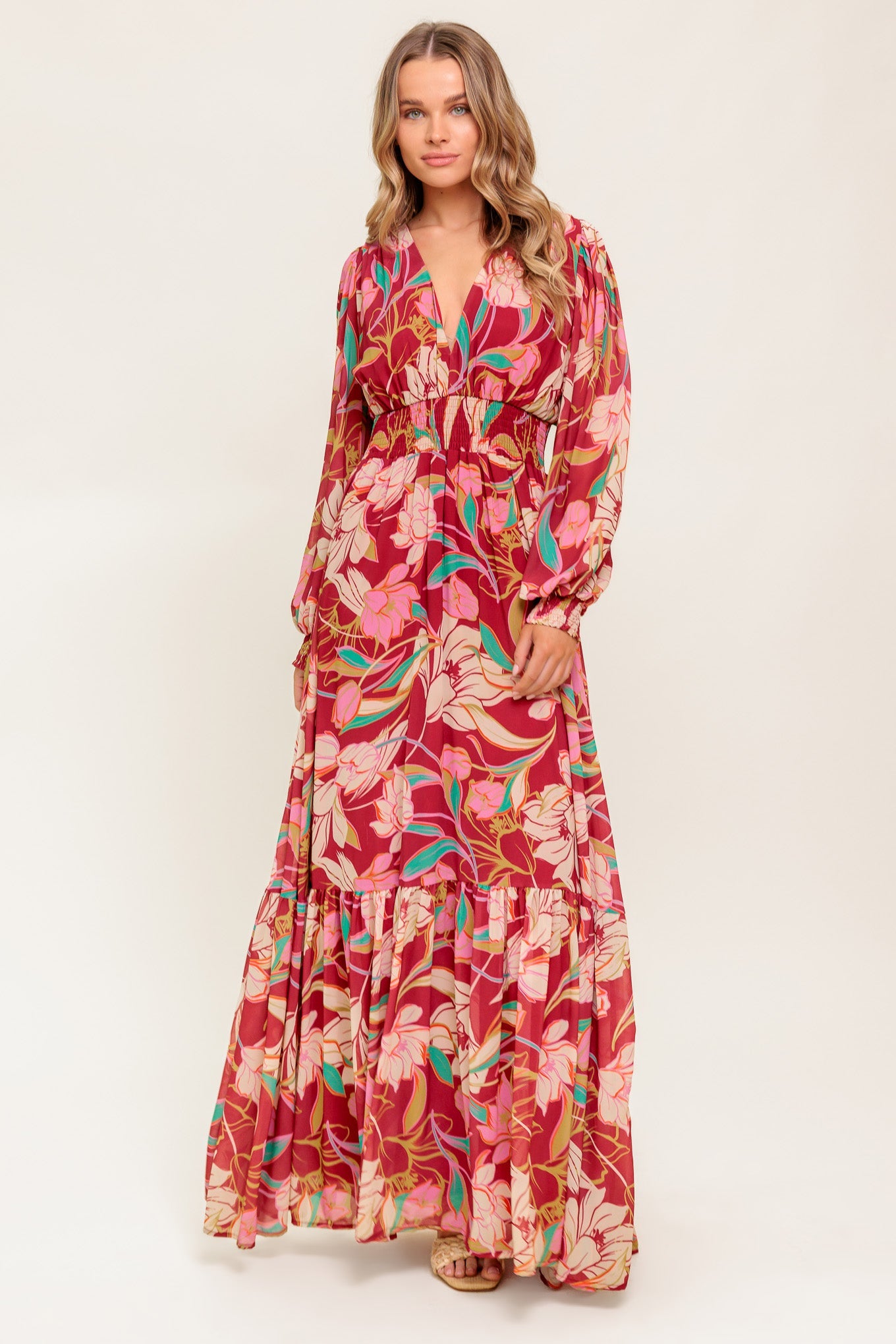 AMAZING PRESENCE WOVEN MAXI DRESS - Concordia Style Boutique