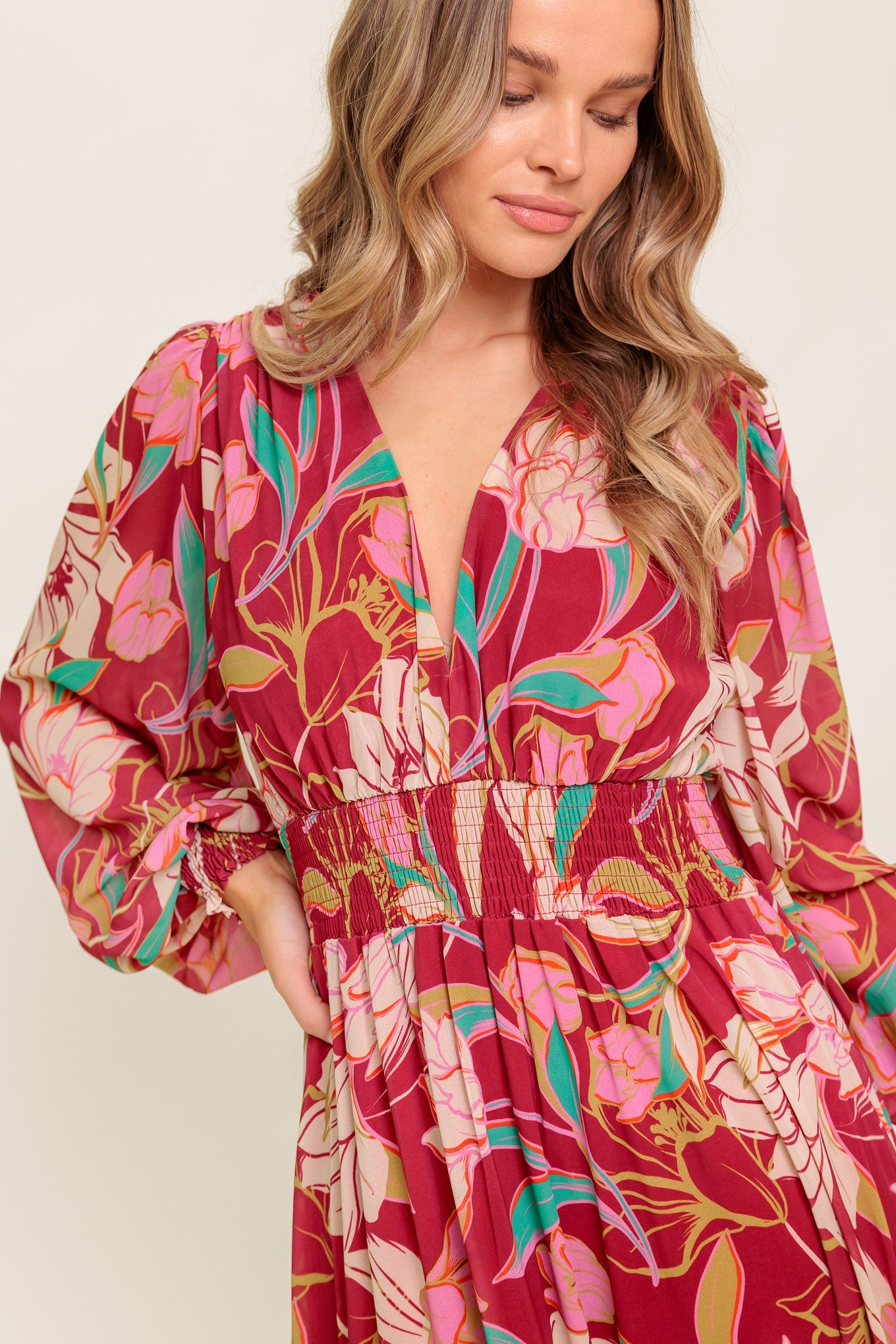 AMAZING PRESENCE WOVEN MAXI DRESS - Concordia Style Boutique