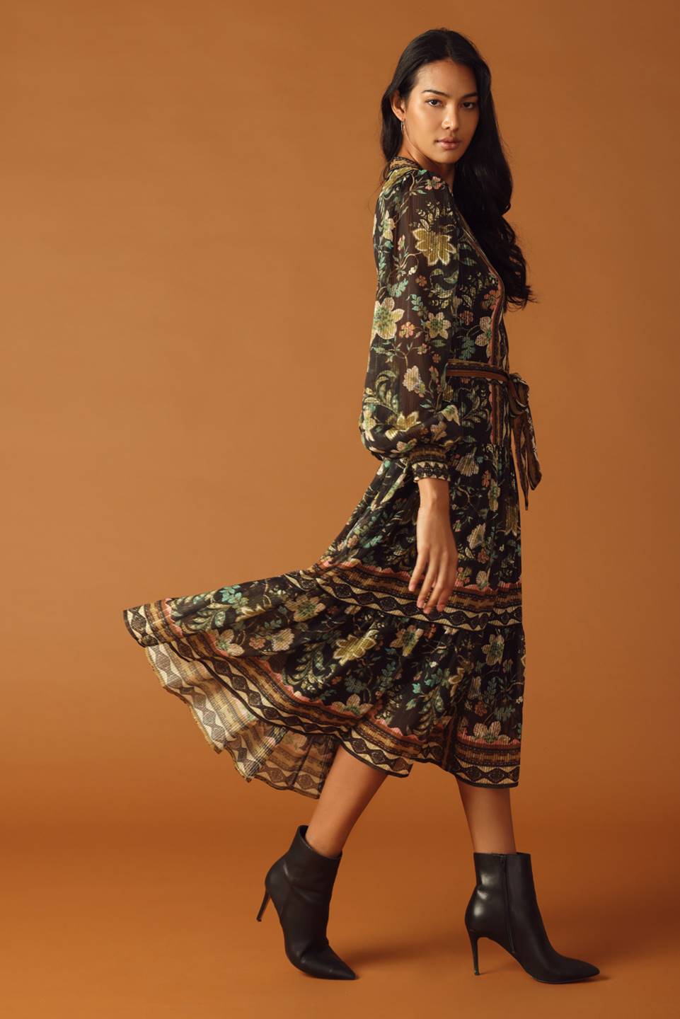 ALONG THE WAY WOVEN MIDI DRESS - Concordia Style Boutique