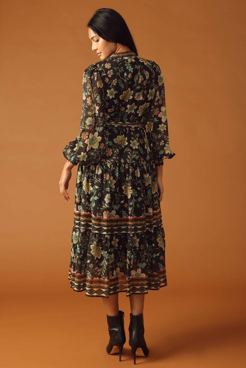 ALONG THE WAY WOVEN MIDI DRESS - Concordia Style Boutique