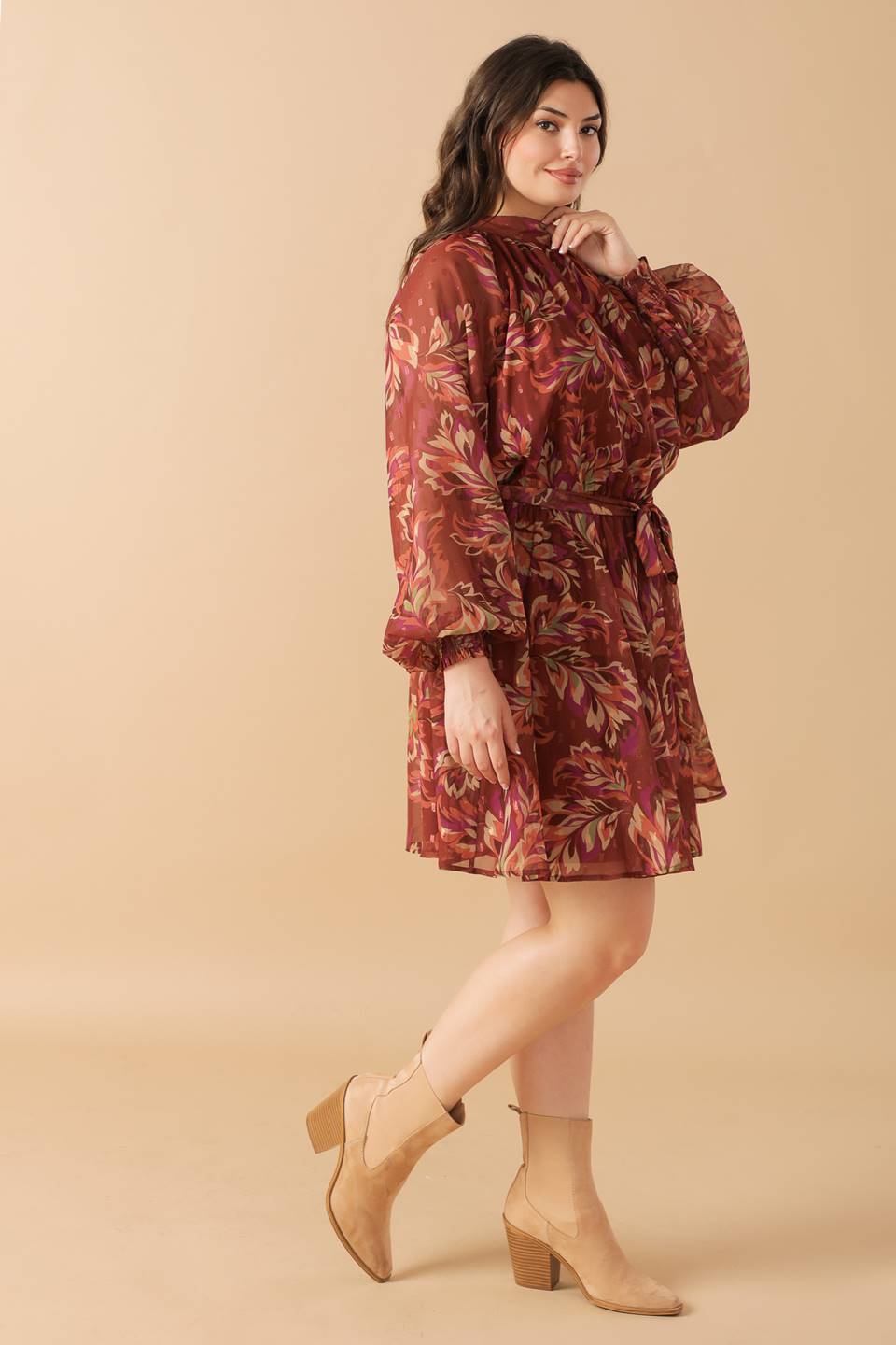 ARTISTIC ESSENCE WOVEN MINI DRESS - Concordia Style Boutique