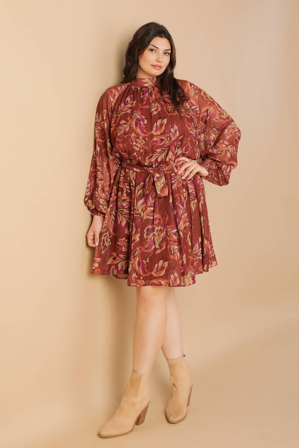 ARTISTIC ESSENCE WOVEN MINI DRESS - Concordia Style Boutique