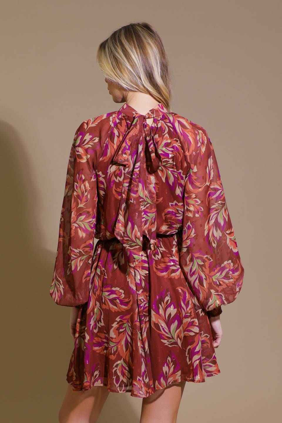 ARTISTIC ESSENCE WOVEN MINI DRESS - Concordia Style Boutique