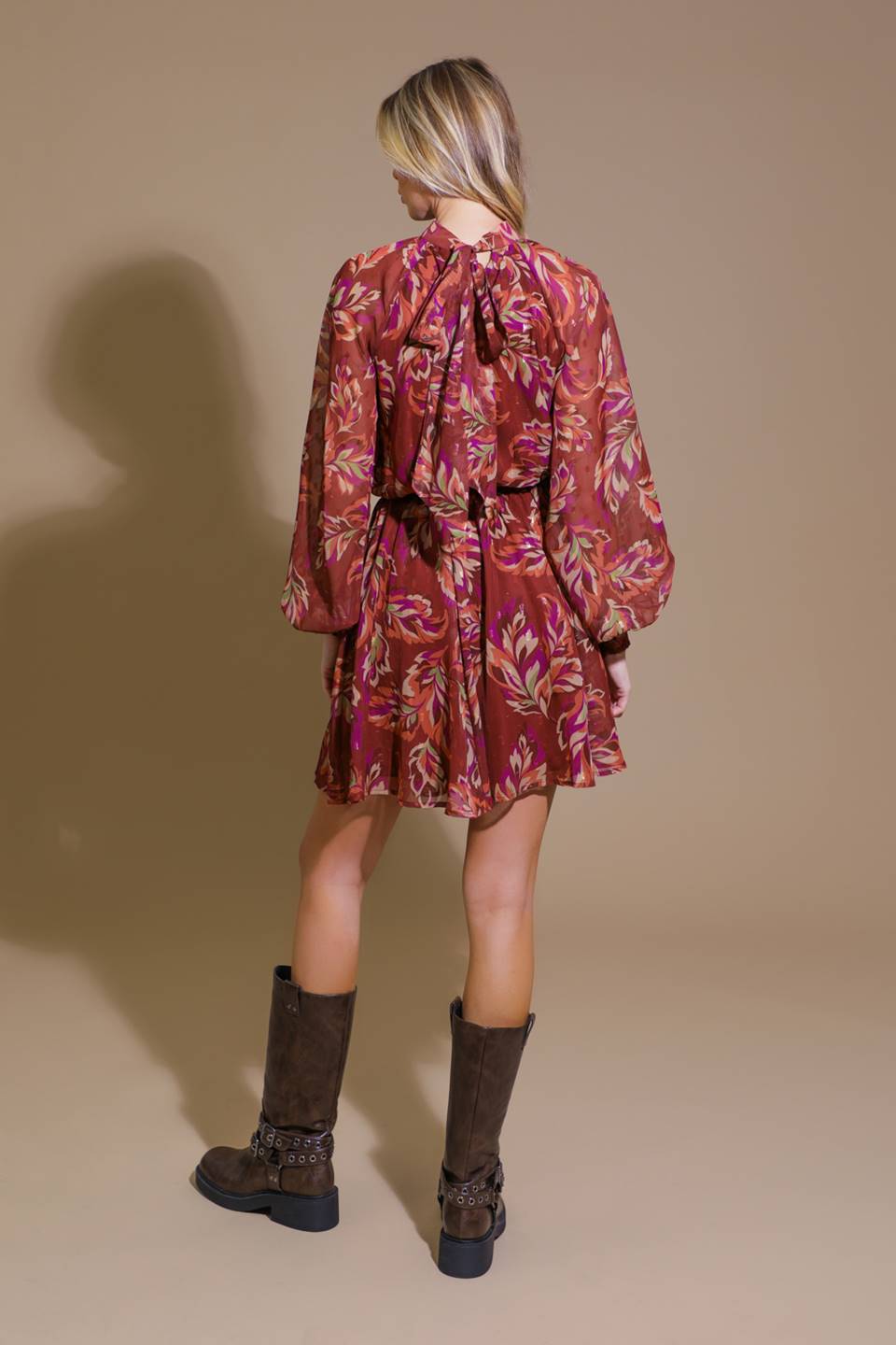 ARTISTIC ESSENCE WOVEN MINI DRESS - Concordia Style Boutique