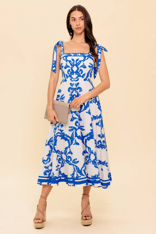 ADAIR PASSPORT TO THE SUN WOVEN MIDI DRESS - Concordia Style Boutique