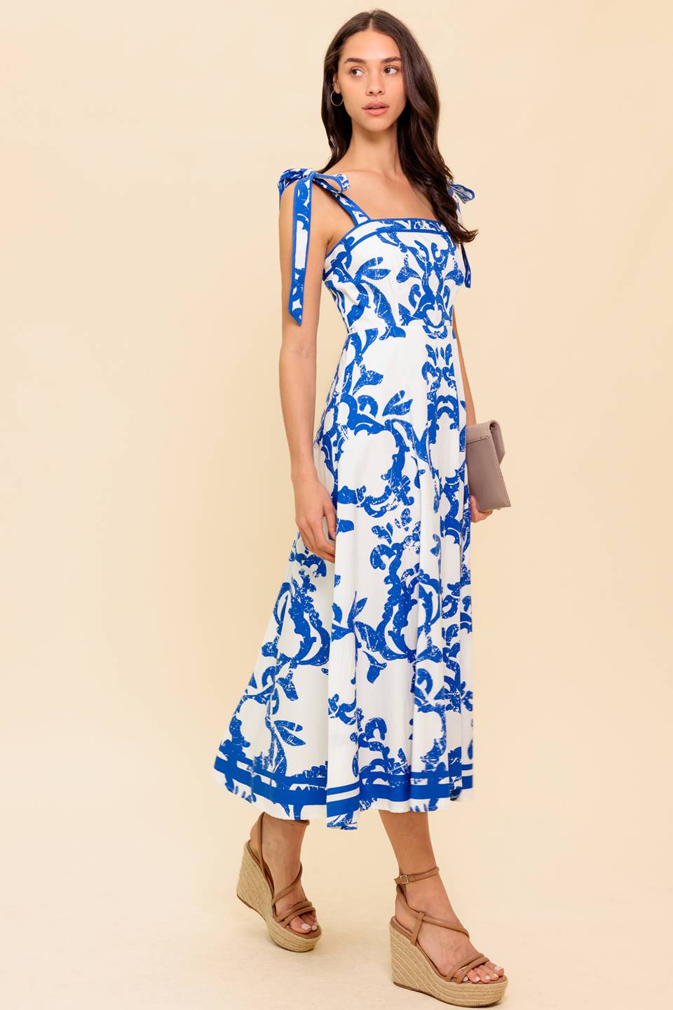 ADAIR PASSPORT TO THE SUN WOVEN MIDI DRESS - Concordia Style Boutique