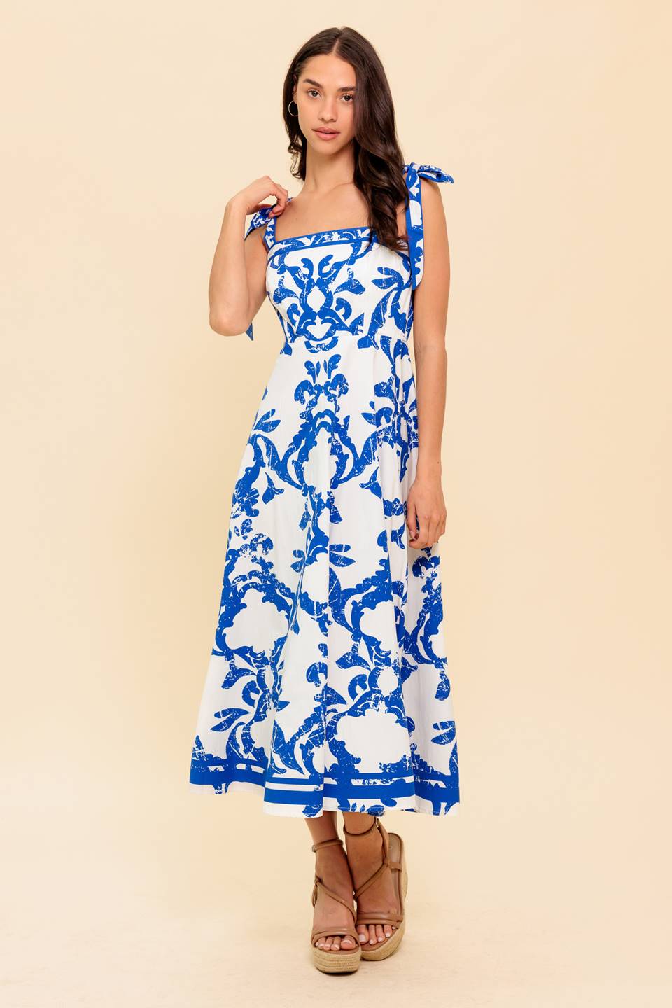 ADAIR PASSPORT TO THE SUN WOVEN MIDI DRESS - Concordia Style Boutique