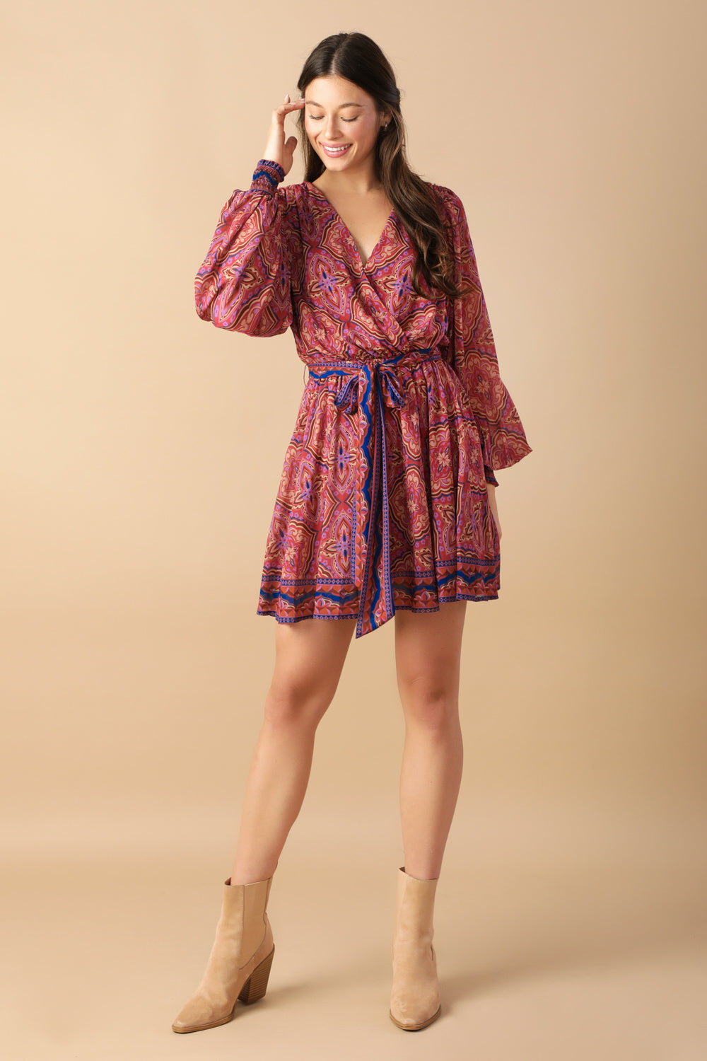 BE BETTER WOVEN MINI DRESS - Concordia Style Boutique