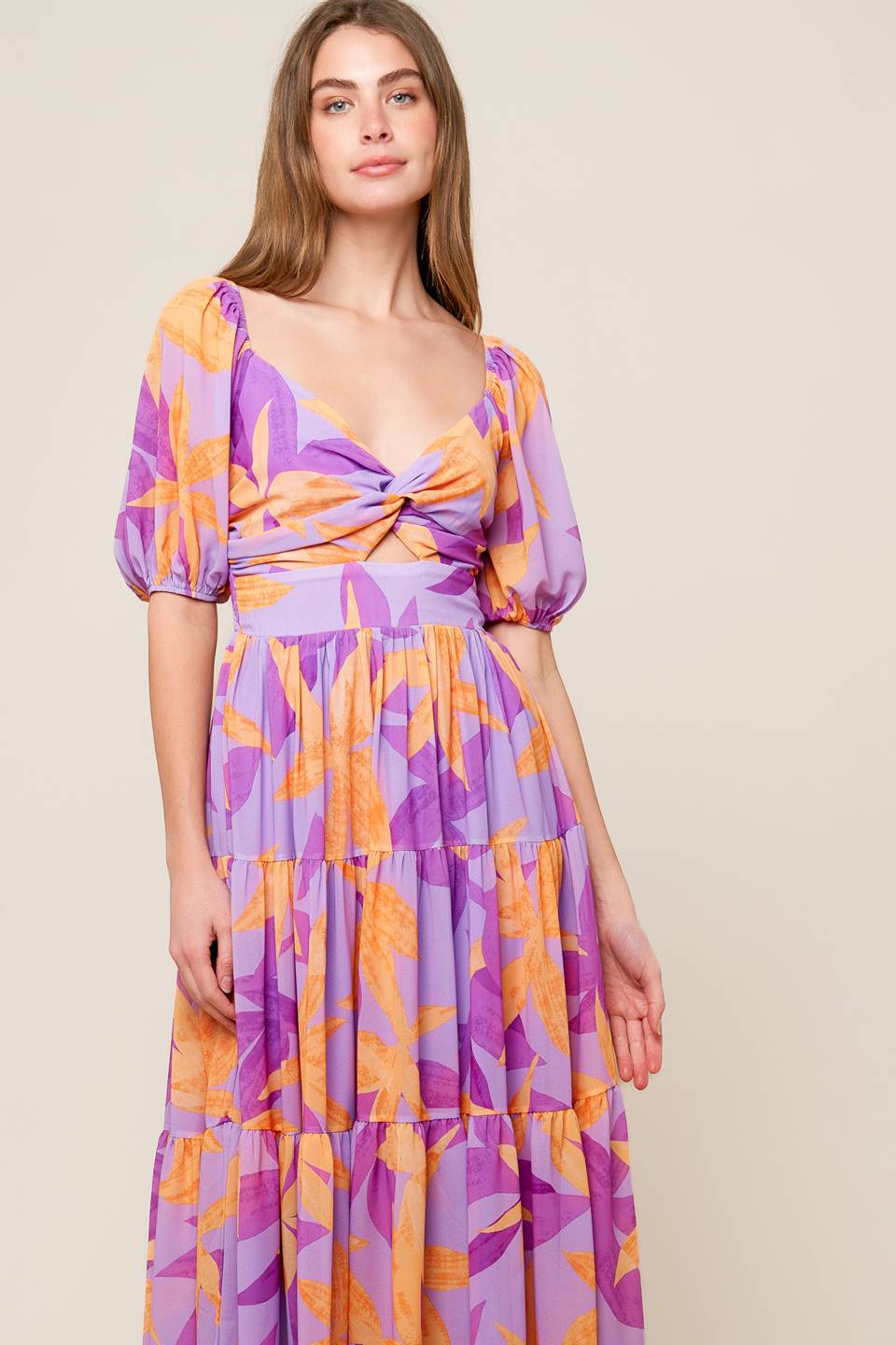 BLOOMING BRUNCH WOVEN MIDI DRESS - Concordia Style Boutique