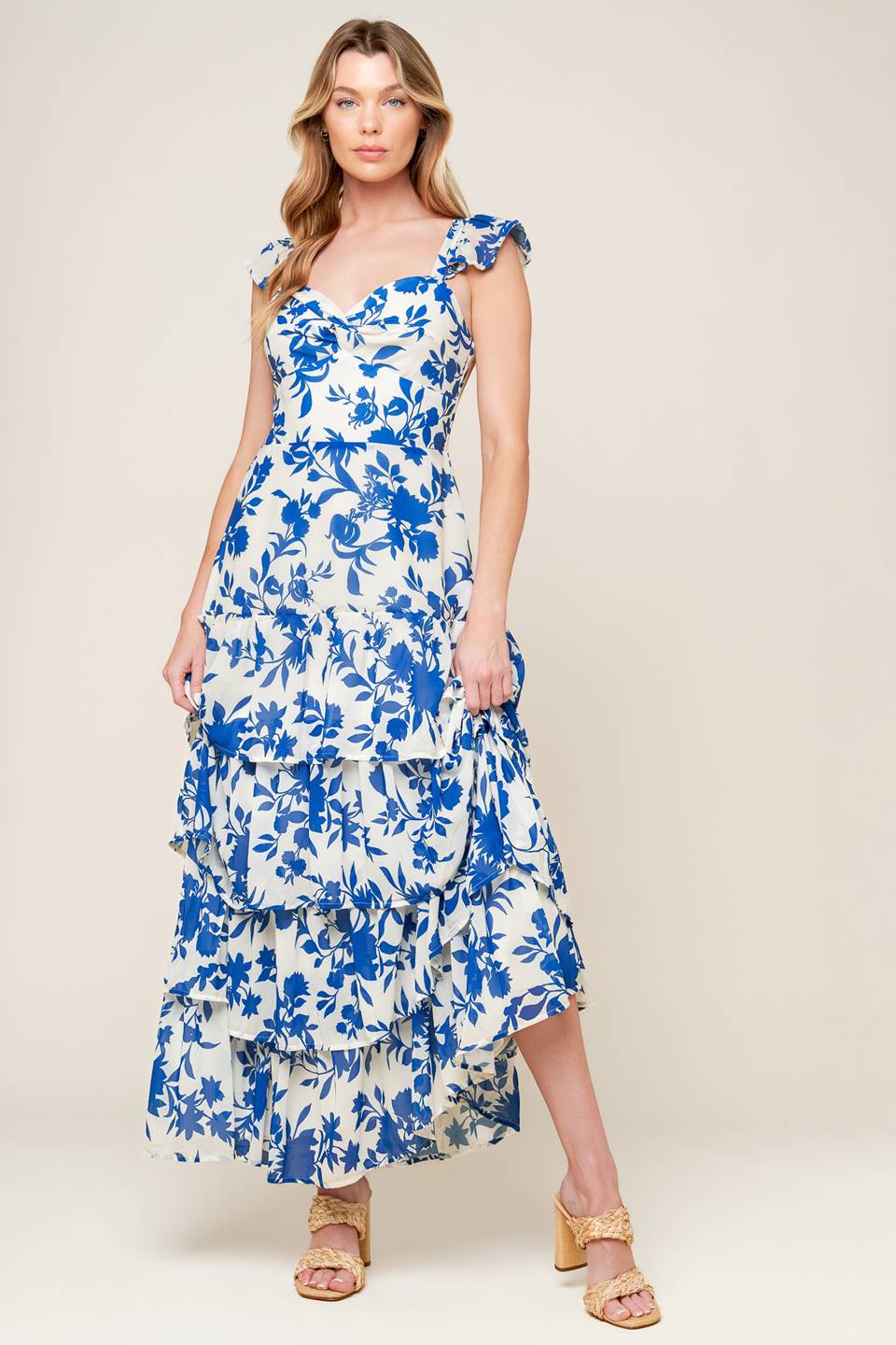 CAPTIVATING PERSONALITY WOVEN MAXI DRESS - Concordia Style Boutique