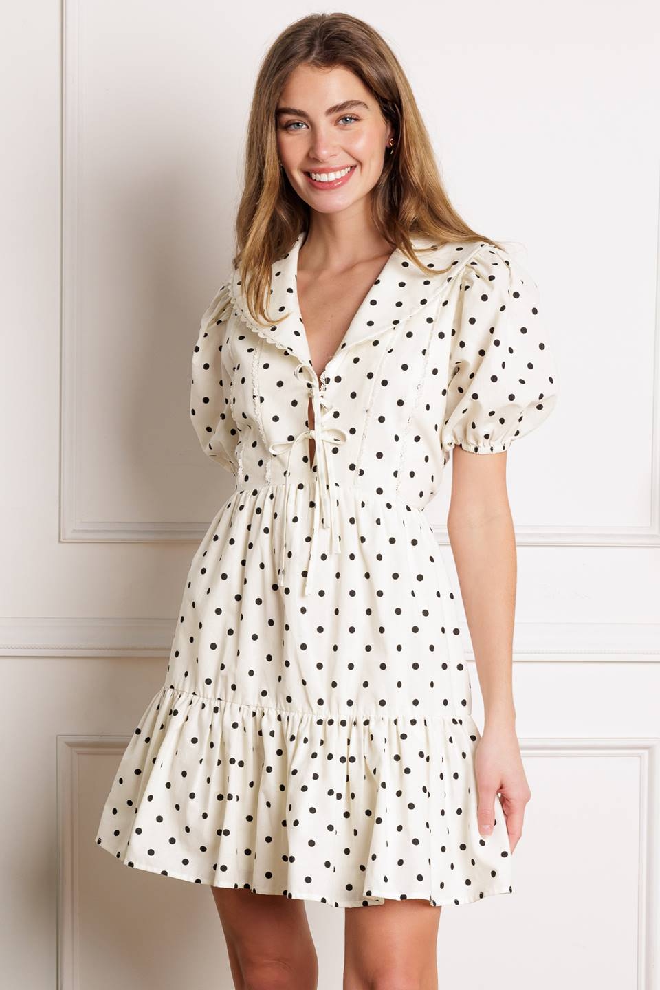 BRIGHTER DAYS WOVEN MINI DRESS - Concordia Style Boutique