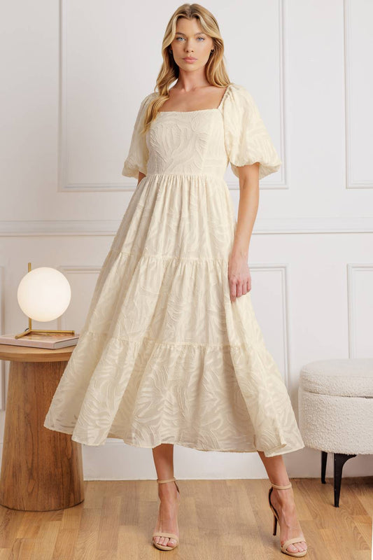 BRISK ADVENTURES WOVEN MIDI DRESS - Concordia Style Boutique