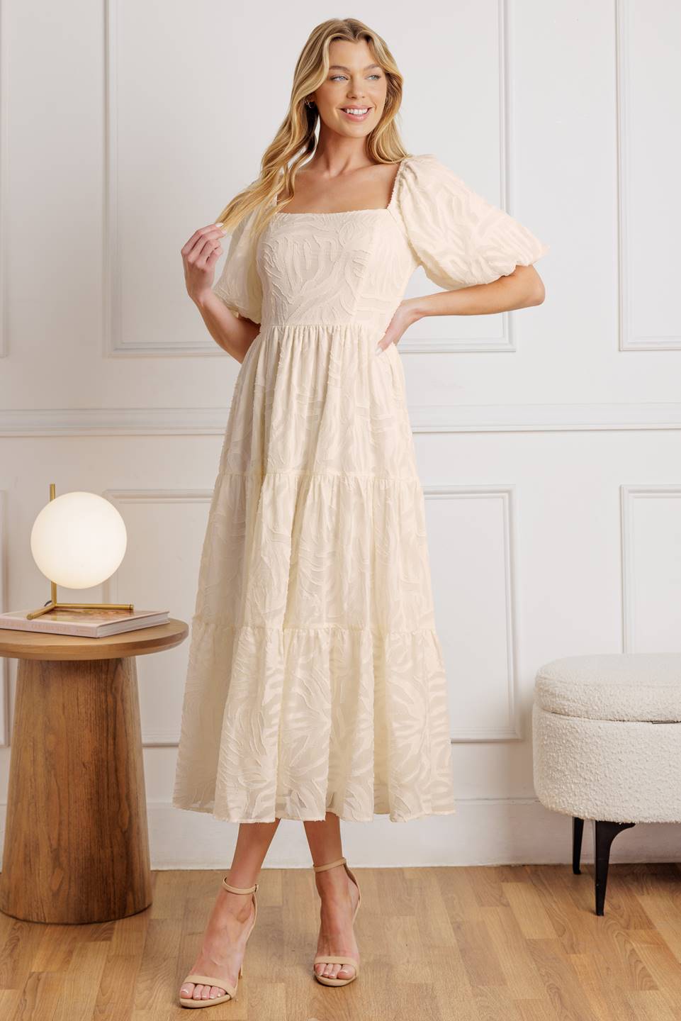 BRISK ADVENTURES WOVEN MIDI DRESS - Concordia Style Boutique