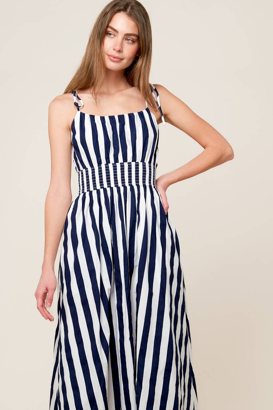 AROUND THE WORLD WOVEN MIDI DRESS - Concordia Style Boutique