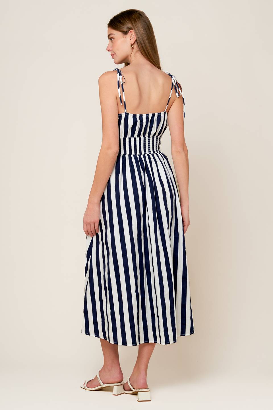 AROUND THE WORLD WOVEN MIDI DRESS - Concordia Style Boutique