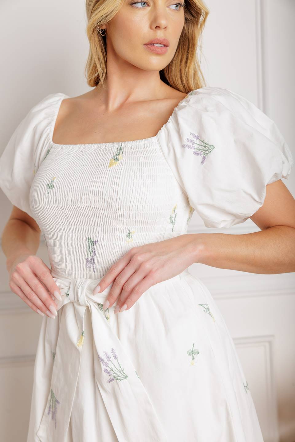 ALL THE BETTER WOVEN MIDI DRESS - Concordia Style Boutique