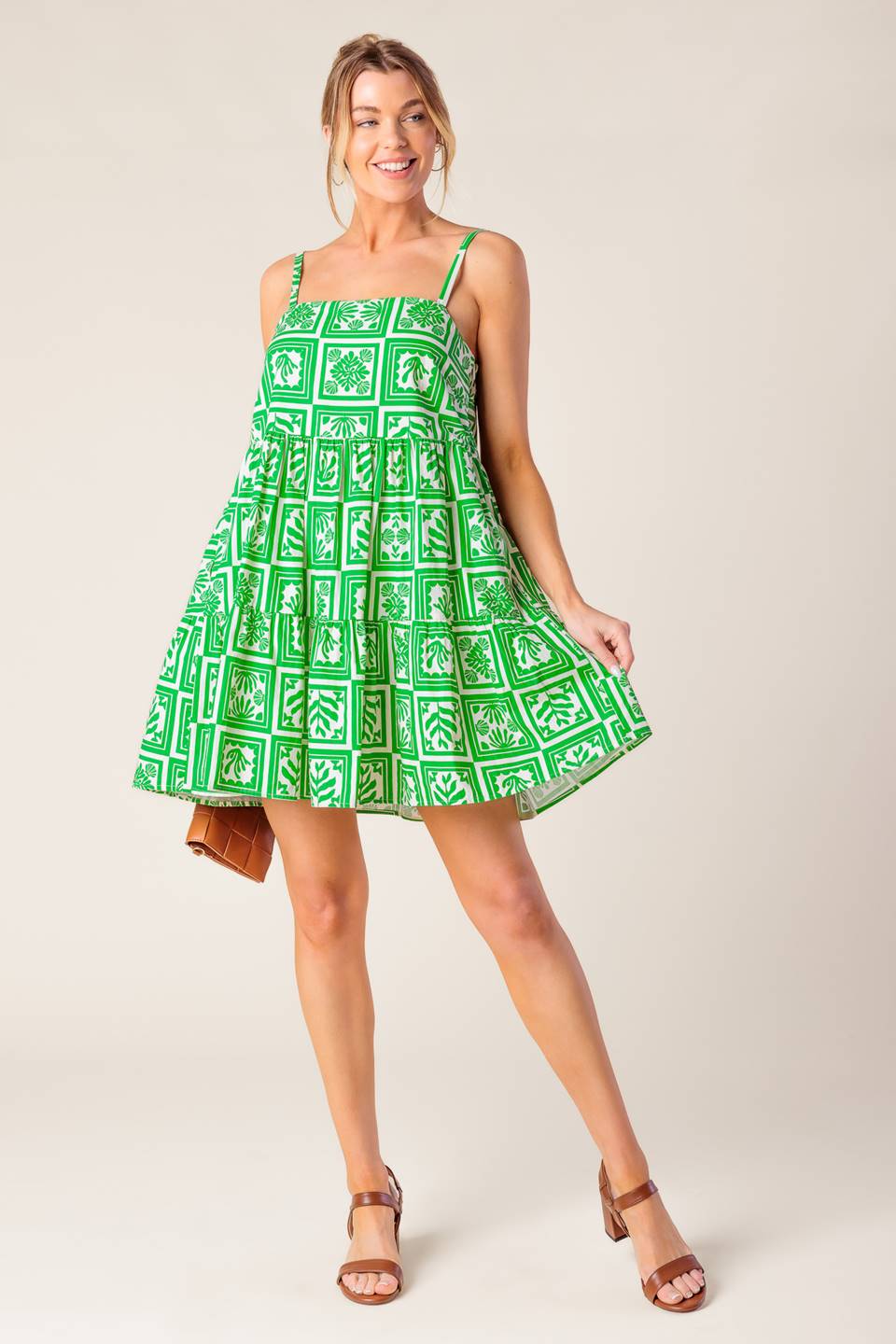 A WORLD FULL OF WONDER WOVEN MINI DRESS - Concordia Style Boutique