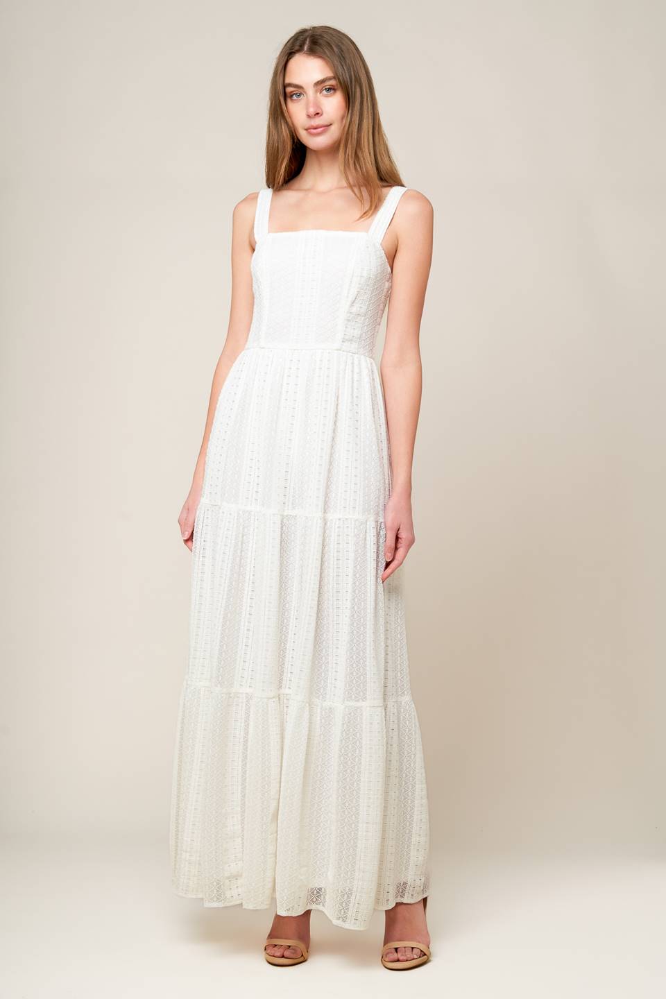 AFTER THE RAIN WHITE LACE MAXI DRESS - Concordia Style Boutique