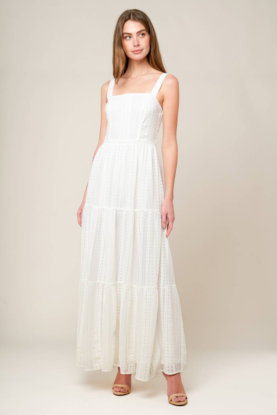 AFTER THE RAIN WHITE LACE MAXI DRESS - Concordia Style Boutique