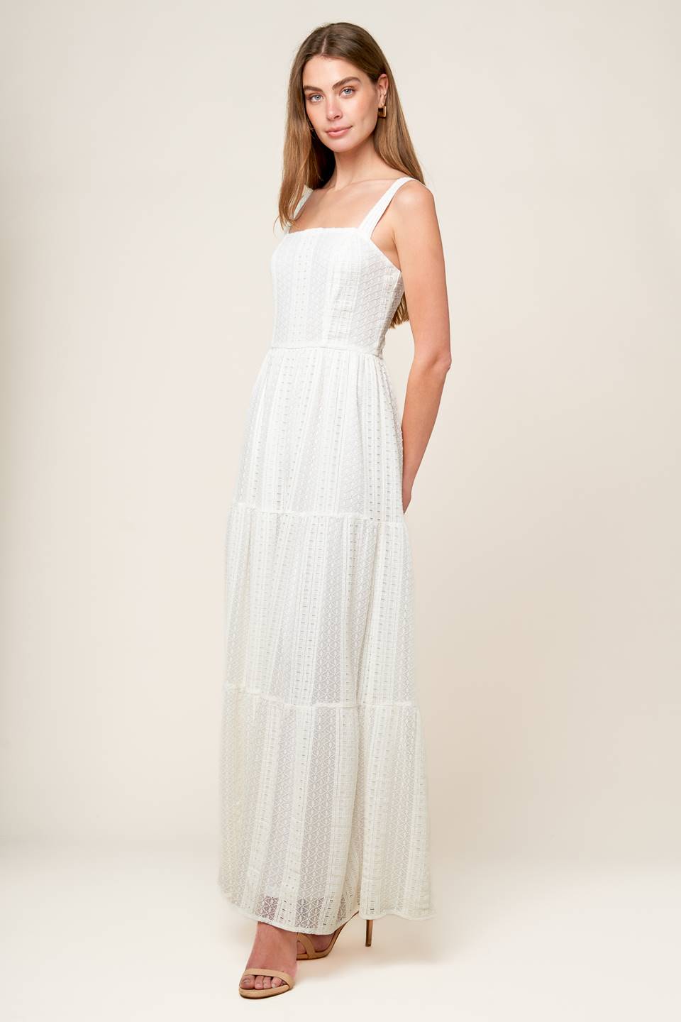 AFTER THE RAIN WHITE LACE MAXI DRESS - Concordia Style Boutique