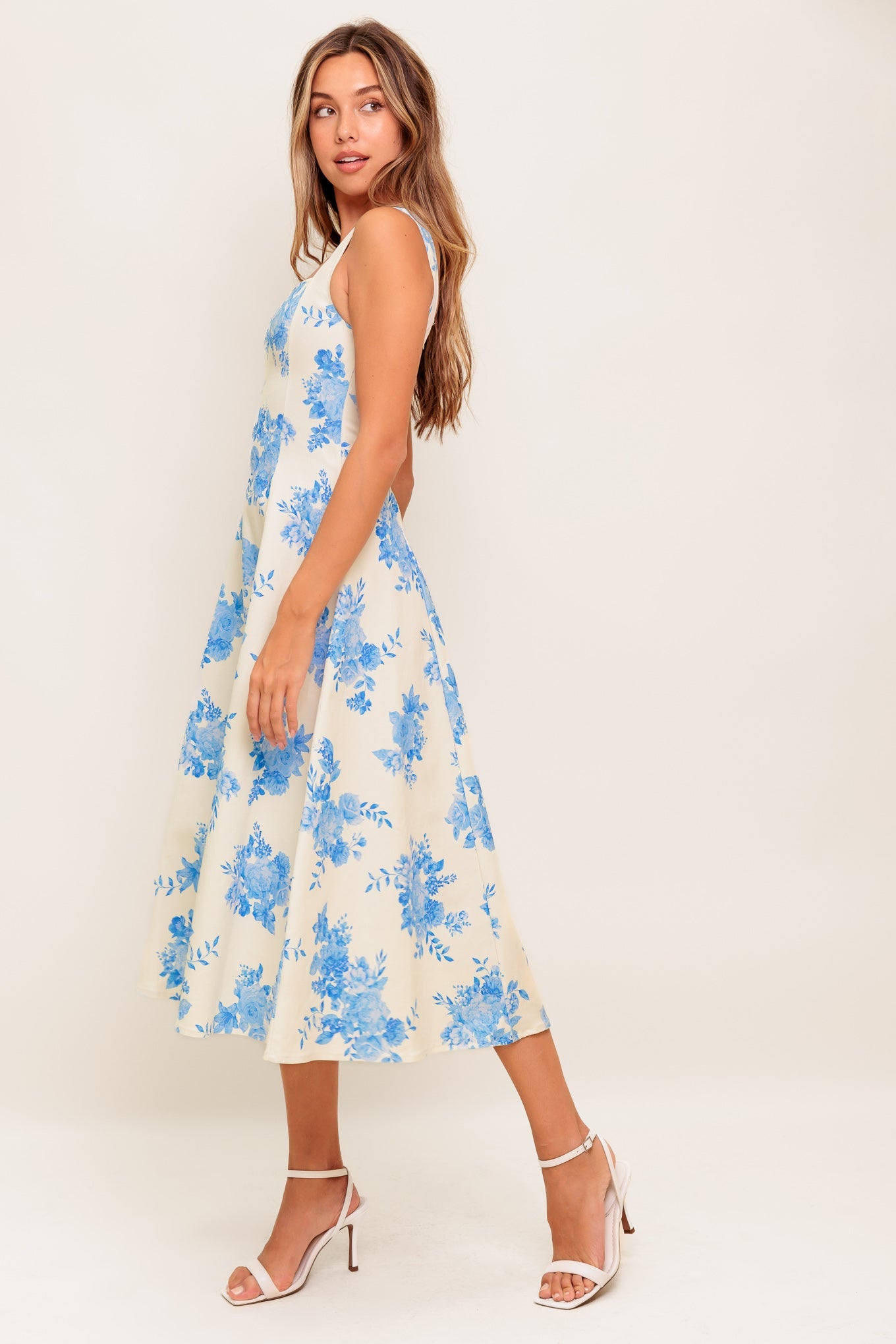 BLUEBELL BREEZE WOVEN MIDI DRESS - Concordia Style Boutique