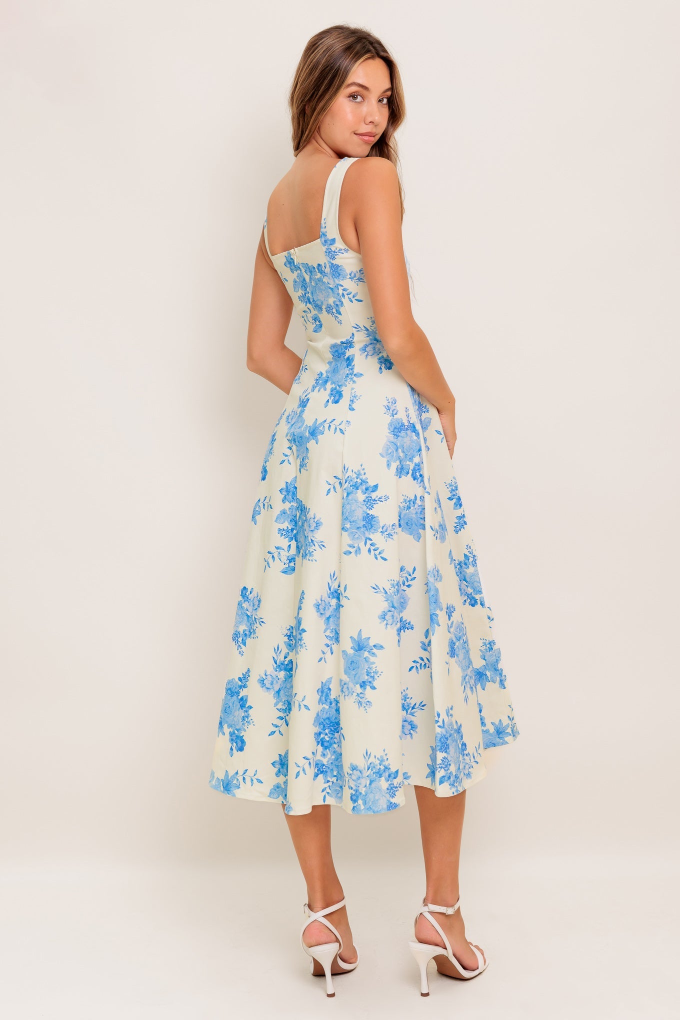BLUEBELL BREEZE WOVEN MIDI DRESS - Concordia Style Boutique