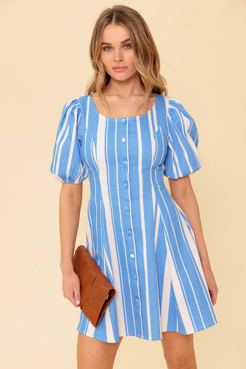 BUSCH GARDENS WOVEN MINI DRESS - Concordia Style Boutique