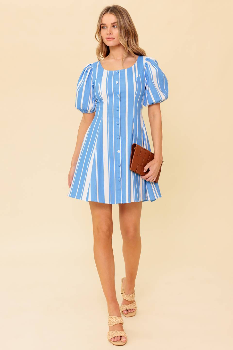 BUSCH GARDENS WOVEN MINI DRESS - Concordia Style Boutique