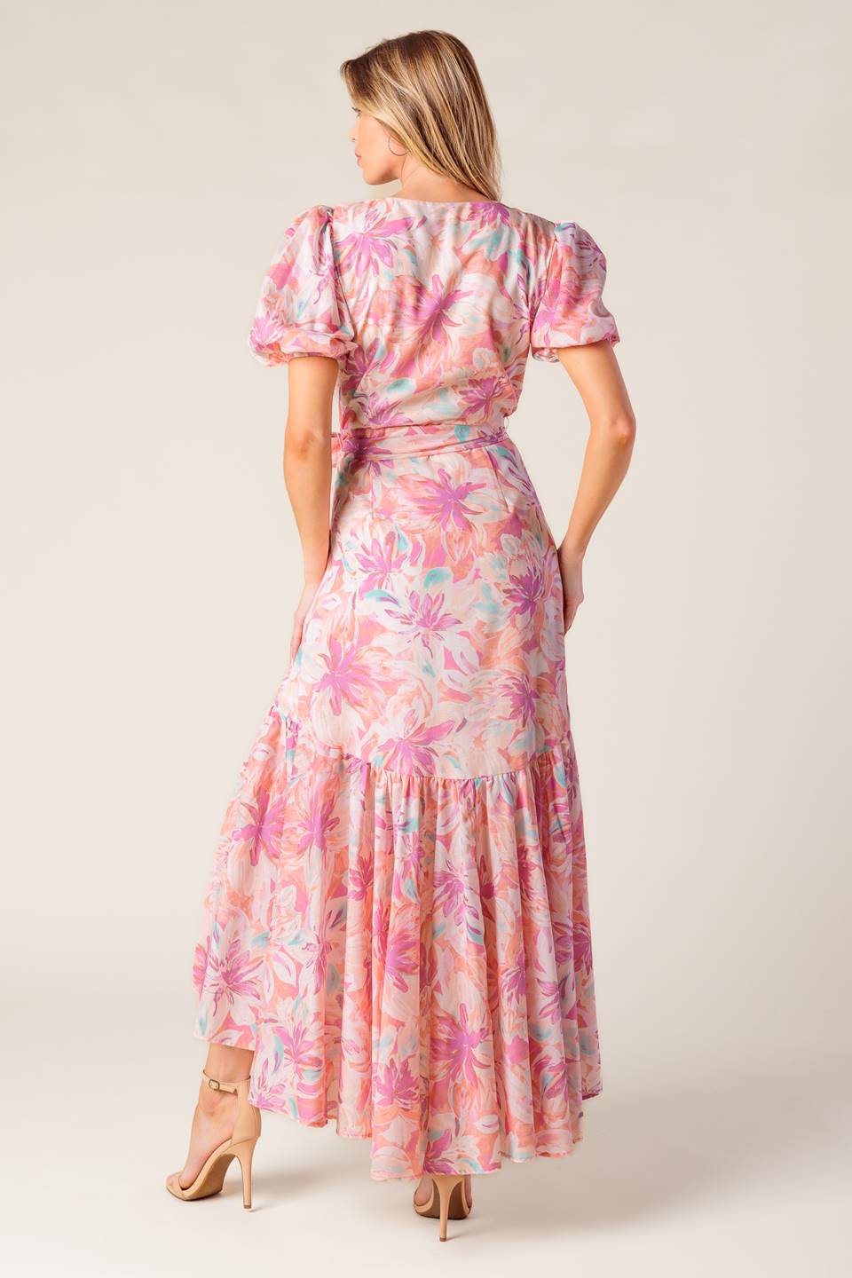 BLESS YOUR HEART CORAL WOVEN MINI DRESS - Concordia Style Boutique