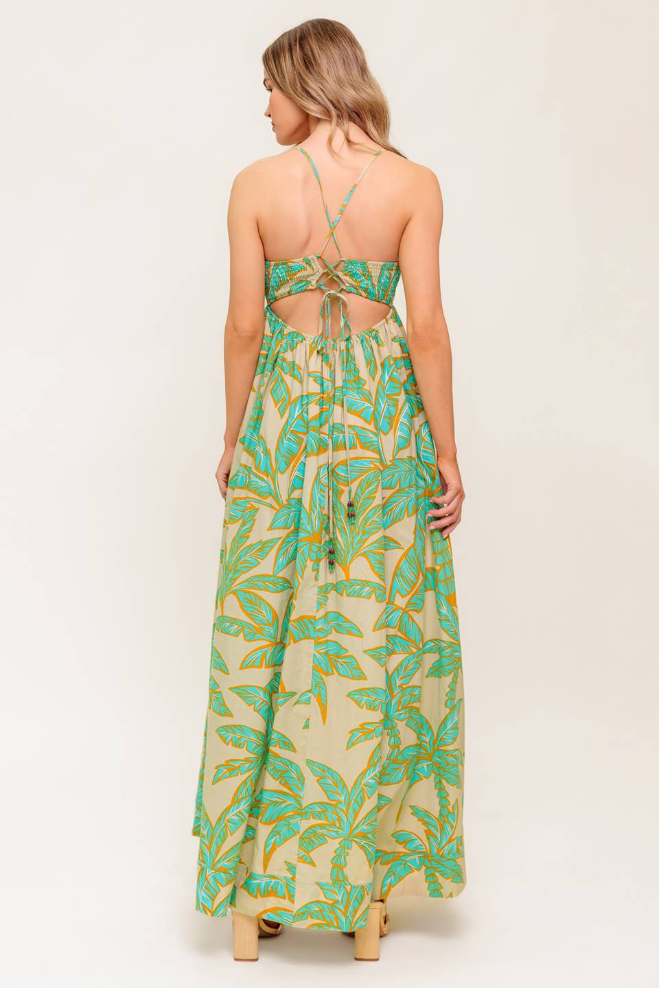 BLOSSOM SPELL WOVEN MAXI DRESS - Concordia Style Boutique