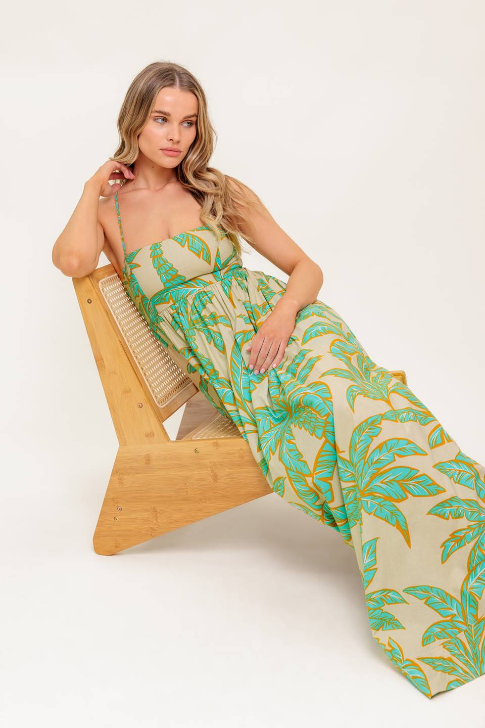 BLOSSOM SPELL WOVEN MAXI DRESS - Concordia Style Boutique