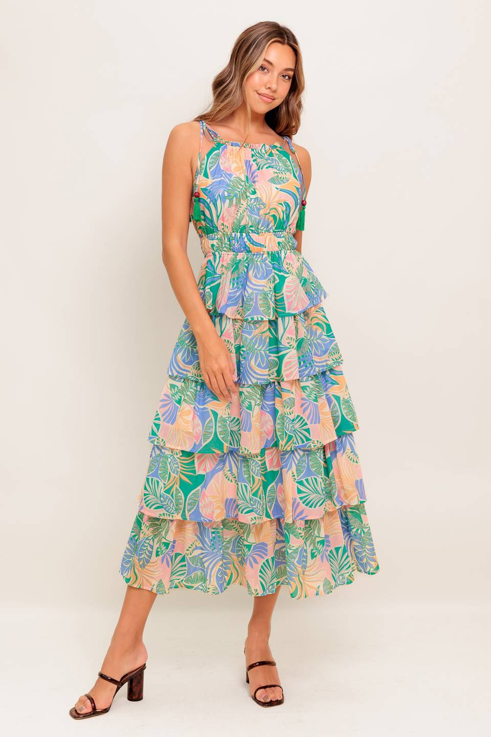 CABANA DREAMS WOVEN MIDI DRESS - Concordia Style Boutique