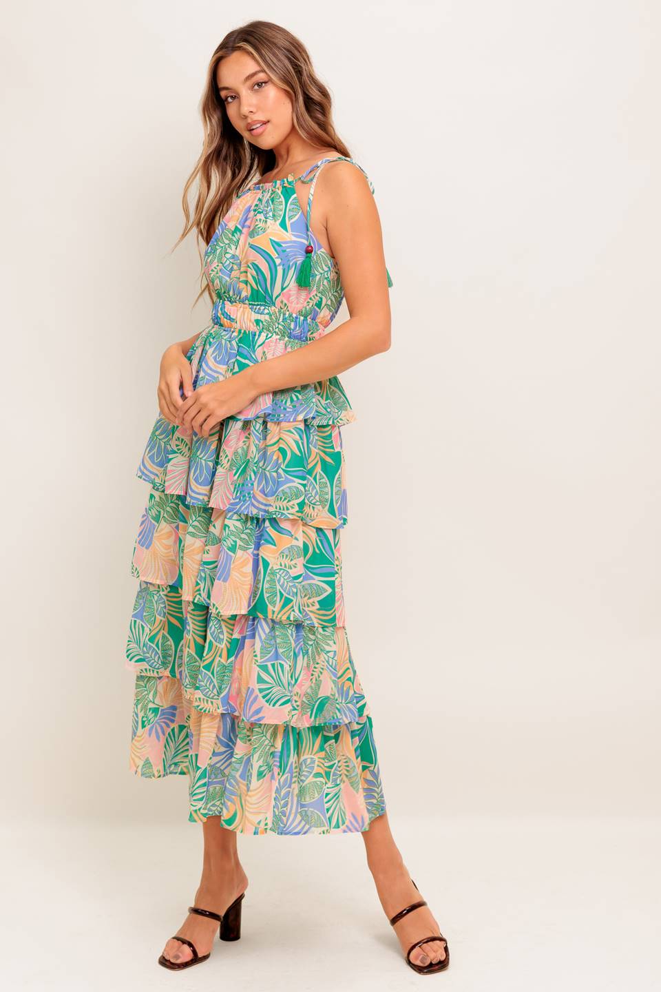 CABANA DREAMS WOVEN MIDI DRESS - Concordia Style Boutique