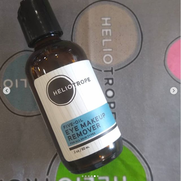 Five-Oil Eye Makeup Remover - Premium Makeup Remover from Heliotrope San Francisco - Just $5.50! Shop now at Concordia Style Boutique