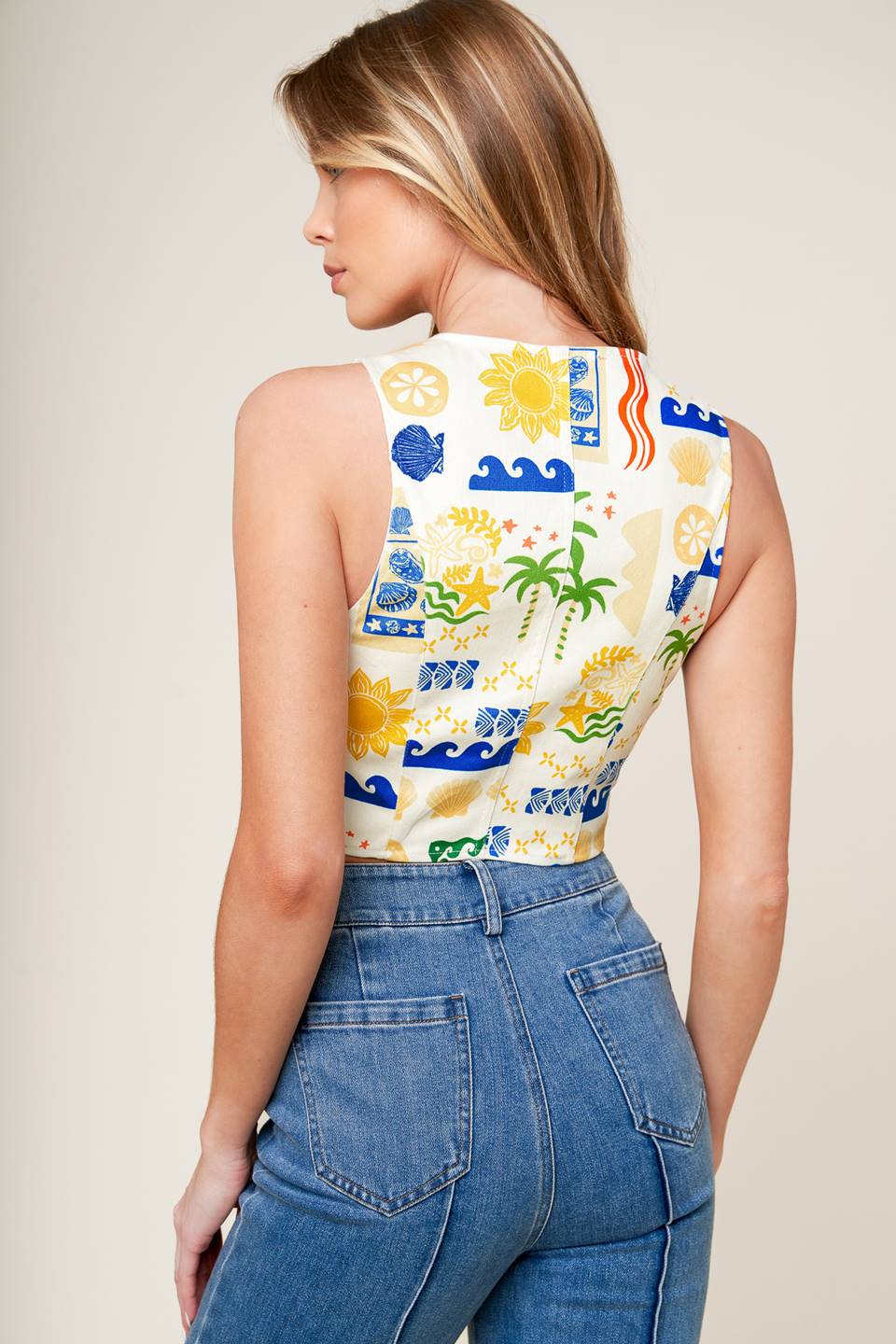 BON VOYAGE WOVEN VEST - Concordia Style Boutique