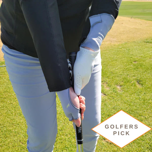 PalmFree™ Sun Gloves - Black - UPF 50+