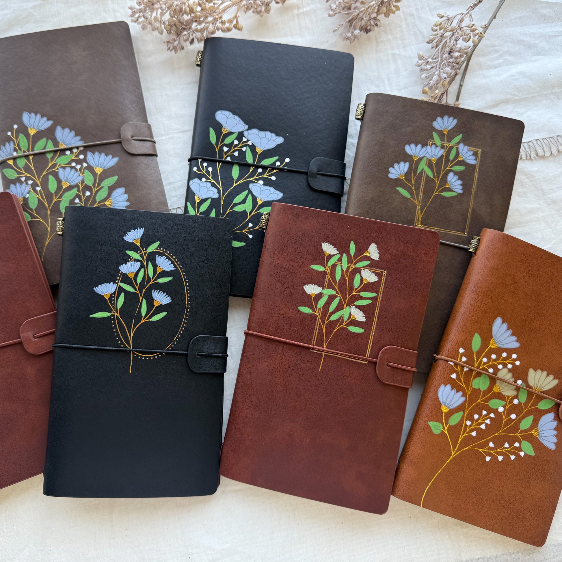Travel Journal - Colorful Floral - Premium Journals from A House of Books - Just $20! Shop now at Concordia Style Boutique