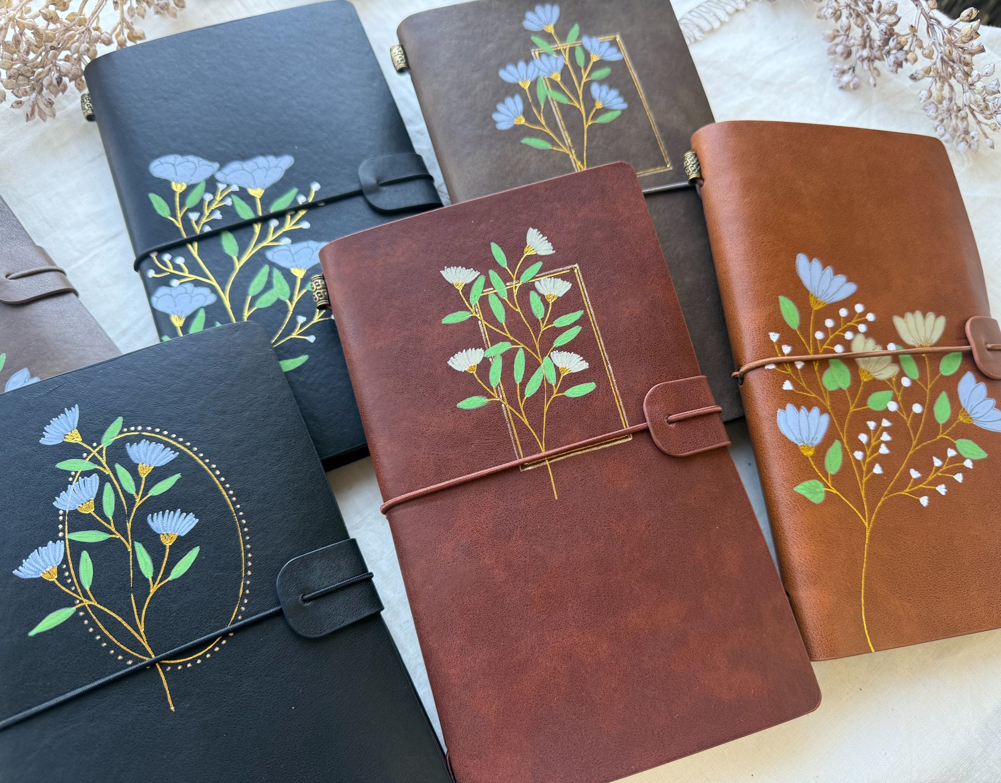 Travel Journal - Colorful Floral - Premium Journals from A House of Books - Just $20! Shop now at Concordia Style Boutique