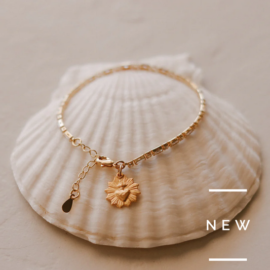 Sacred Heart Tennis Bracelet