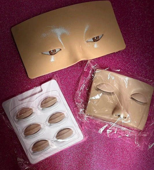 Lash Training practice molds