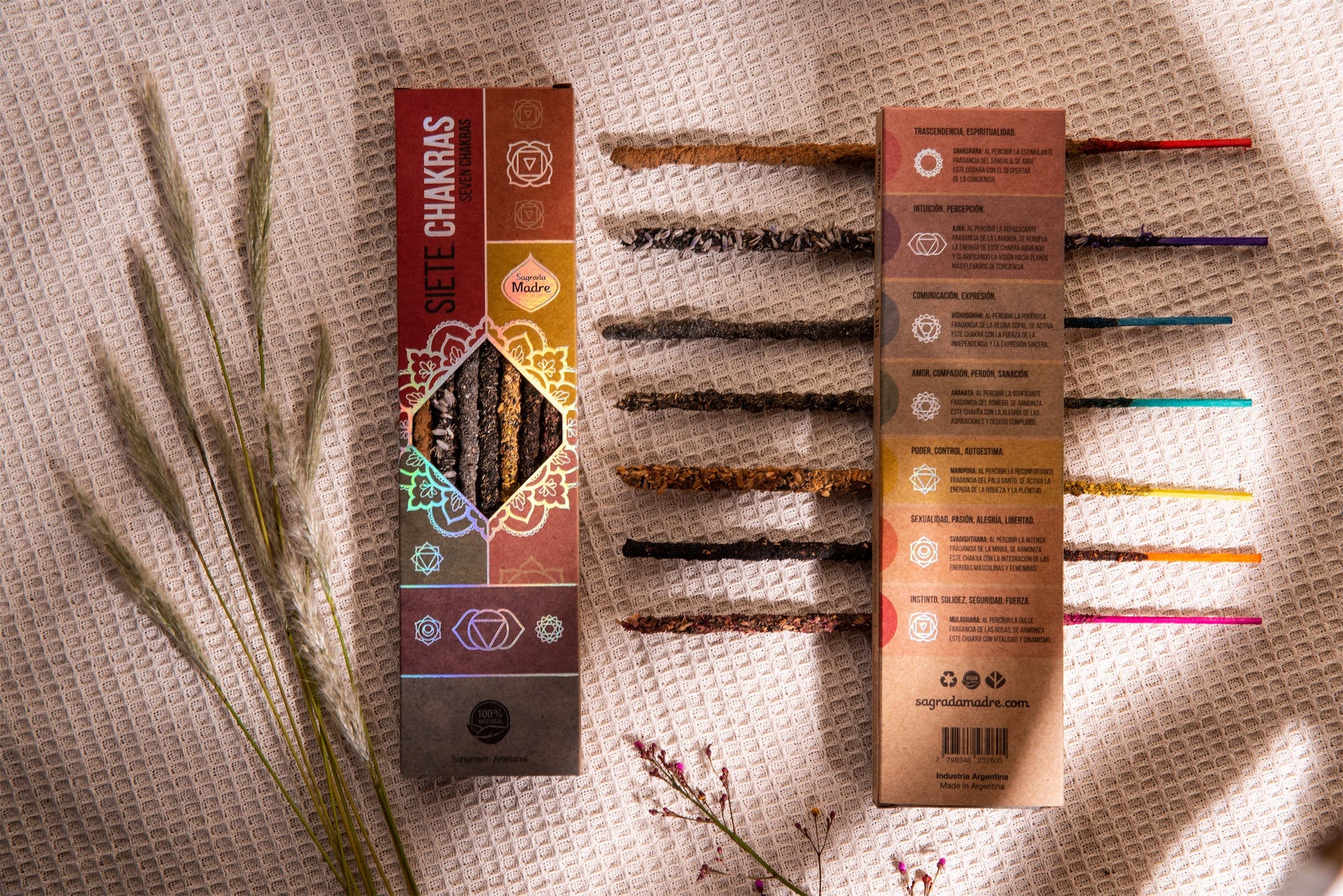 7 Chakra Incense | Variety Pack - Concordia Style Boutique
