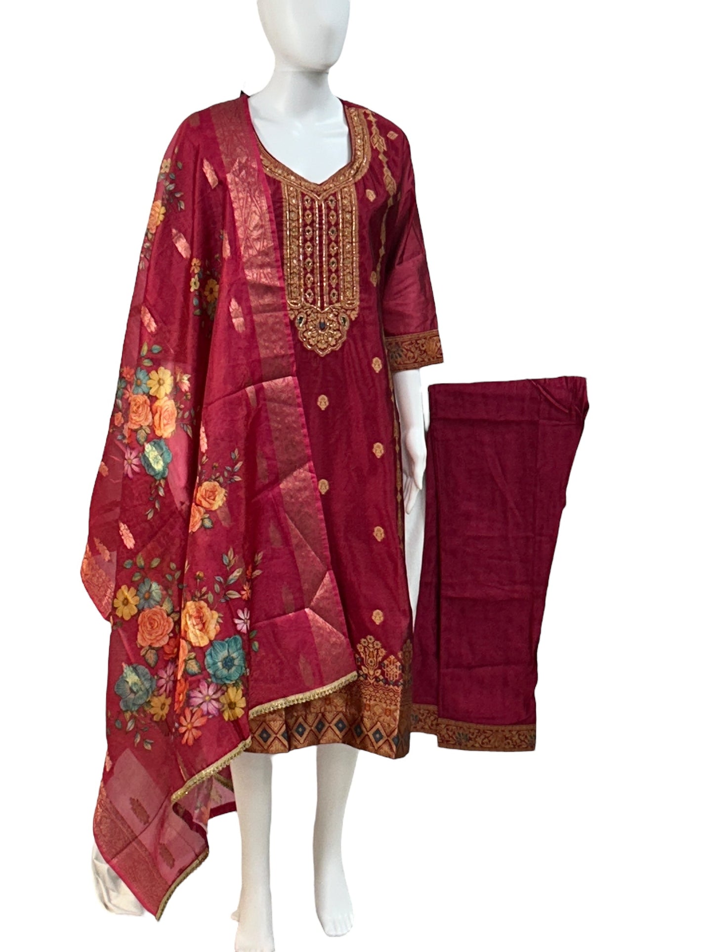 Banarasi : Silk banarasi suit
