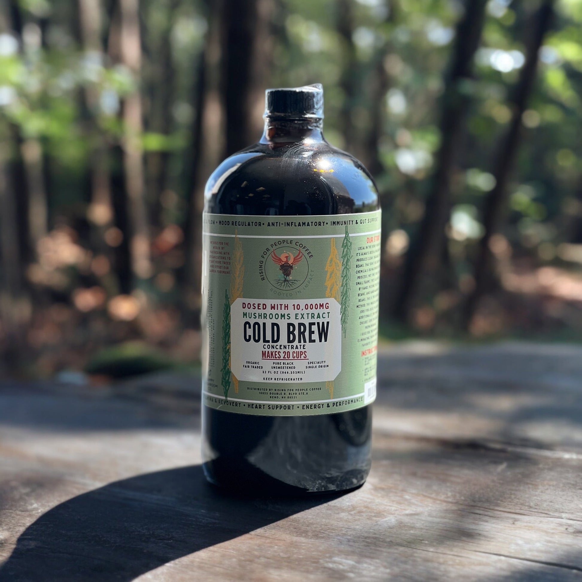 Happy Mushroom concentrated Cold Brew coffee - Concordia Style Boutique